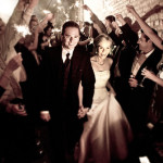 Dare to Dazzle with a Wedding Sparkler Exit