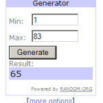 And the Winner of the Wedding Favor Cupcake Giveaway is …..