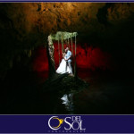 Cave Wedding Photos: The Bat Cave Bride and Groom TTD Session