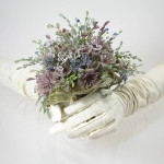 Victorian Beaded Wedding Bouquet