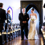 Wedding Pews: Let Lanterns Light the Way