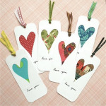 DIY Wedding Thank-You Cards: Hearts and Flowers