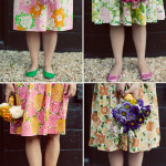 Floral Bridesmaid Dresses Perfect for a Country Chic Wedding