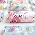 DIY Candy Bar Wrappers Made from Wallpaper