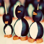 Cream Cheese Penquin Appetizers