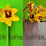 Paper Flowers Tutorial: Egg Carton Daffodils