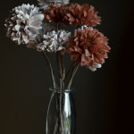 Tissue Paper Pom Pom Flowers