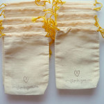DIY Stamped Favor Bags
