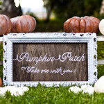 Autumn Wedding Ideas: Pumpkin Decor