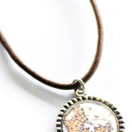 DIY Map Pendants