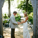Real Wedding: Melissa and Hans’ Greenhouse Wedding