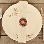 DIY Brooch Napkin Rings