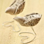 DIY Rustic Bird Name Cards