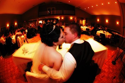 sweetheart table wedding reception photo by e hession