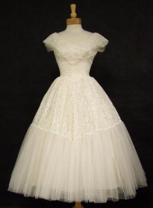 Vintage Wedding Dress from Vintageous.com