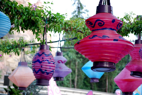 tea party lanterns