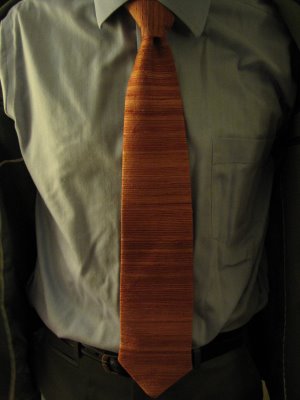 DIY wedding tie