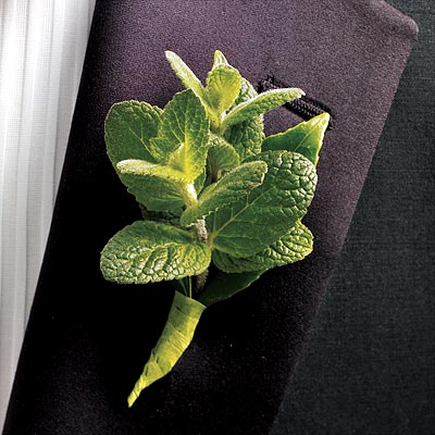 herb boutonnieres
