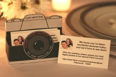 Photo cards for wedding