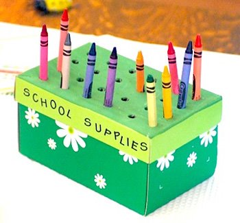 crayon craft kids
