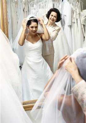 second hand wedding dresses and the oh mommy moment
