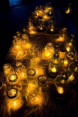 mason jar lanterns