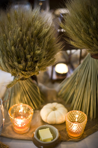 wheat centerpiece