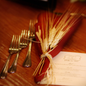 wheat wedding