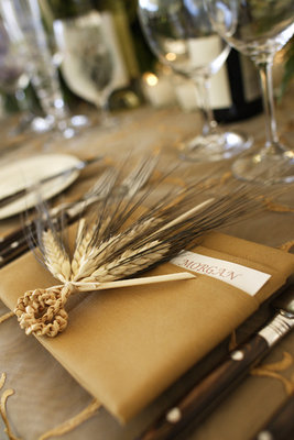 wheat wedding