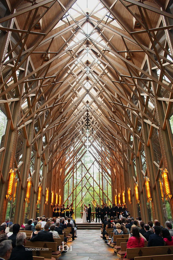 Glass Chapel in the Woods | Intimate Weddings - Small Wedding Blog
