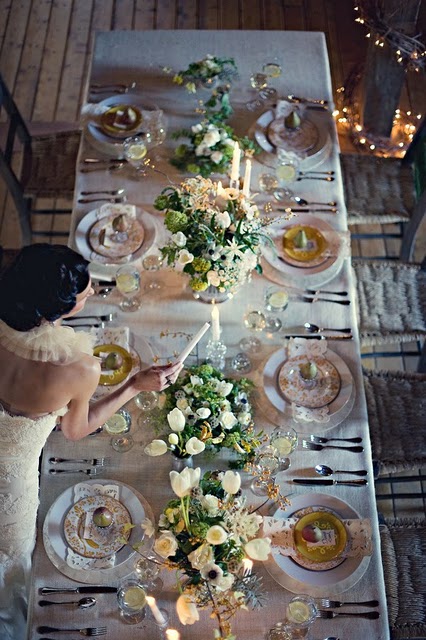 long table wedding