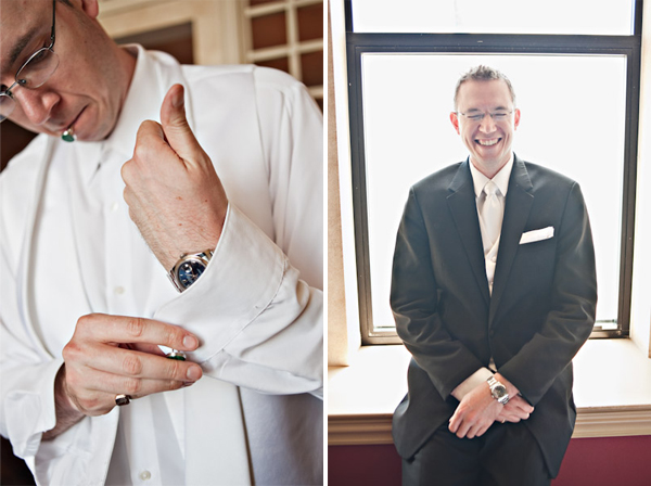 detroit hotel wedding groom style and groom get ready shots
