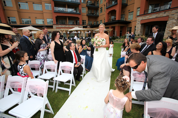 canada intimate wedding watermark beach resort