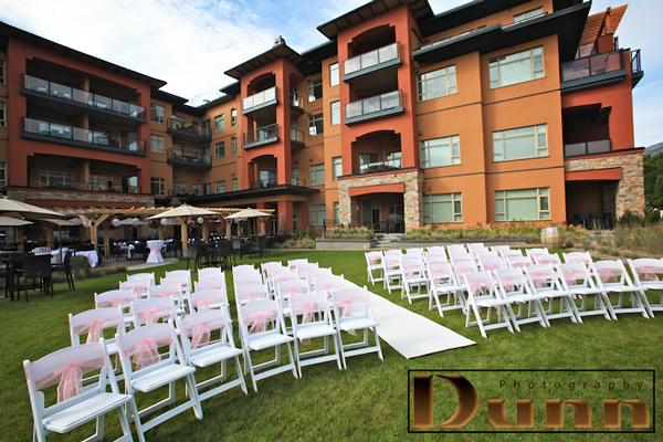 canada intimate wedding watermark beach resort