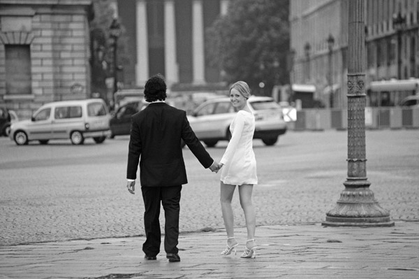 vintage black and white wedding