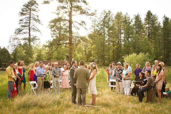Real Weddings Becca Jonathan S Intimate Arizona Park Wedding Intimate Arizona Park Wedding Ceremony