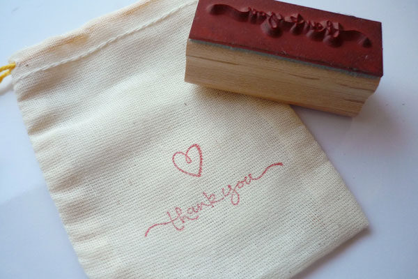 stamped bag