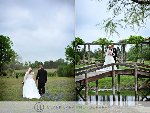 Texas Wedding Venues Las Brisas Farm Provides Rustic Setting For The Cathedral Arbor Located On Edge Of A Pond Has Views Footbridge And Wisteria There Is Also Option Getting Married In