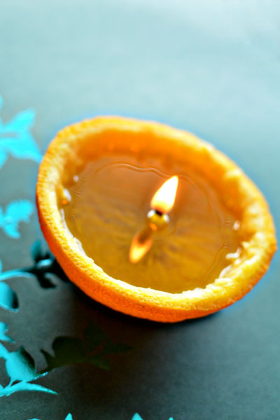 citrus candle