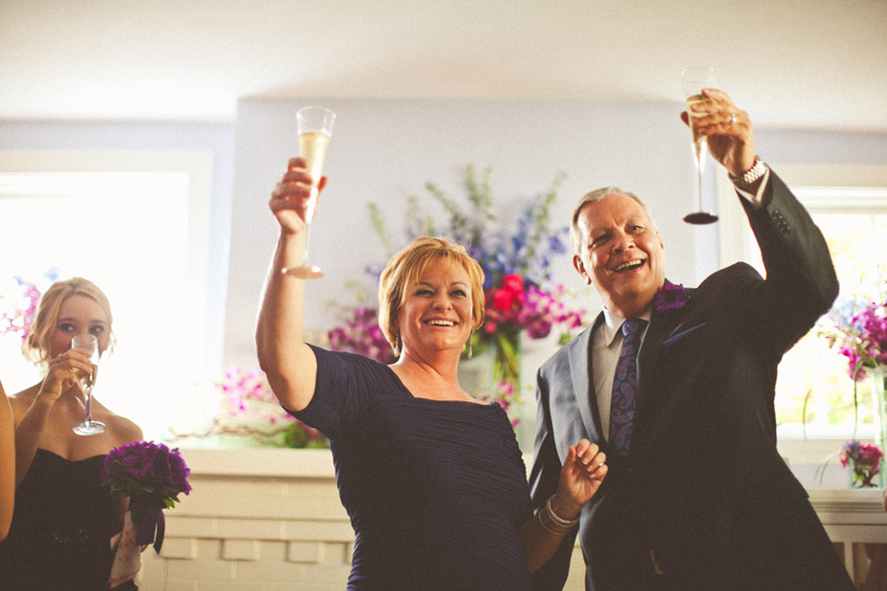 at home wedding