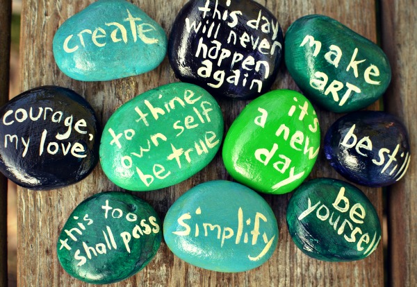 message stones