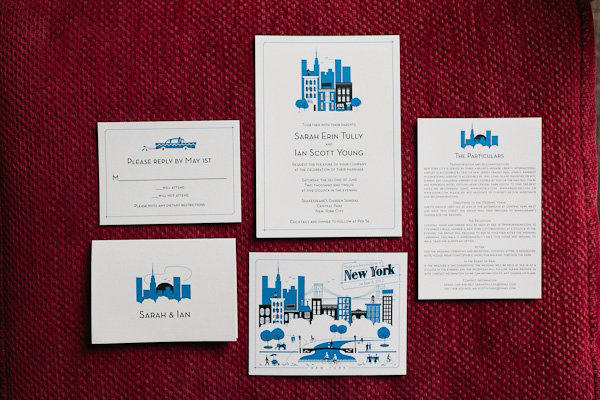 Gracie Lee Andrew 39 S Modern Nyc Themed Invitations Invitation Crush New York Wedding Invitations Memcatch