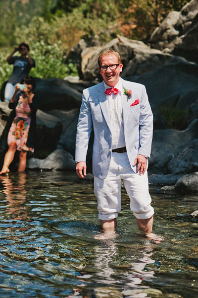 Outdoor California wedding