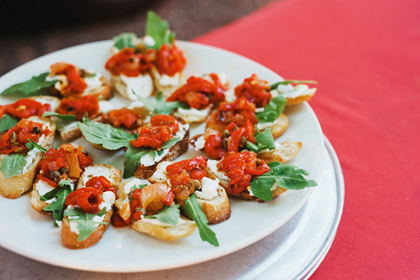California wedding catering