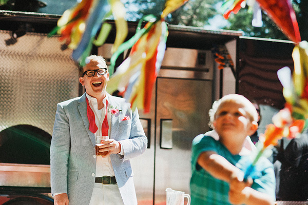 Outdoor California wedding