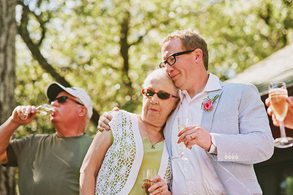 Outdoor California wedding