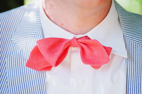 pink bow tie