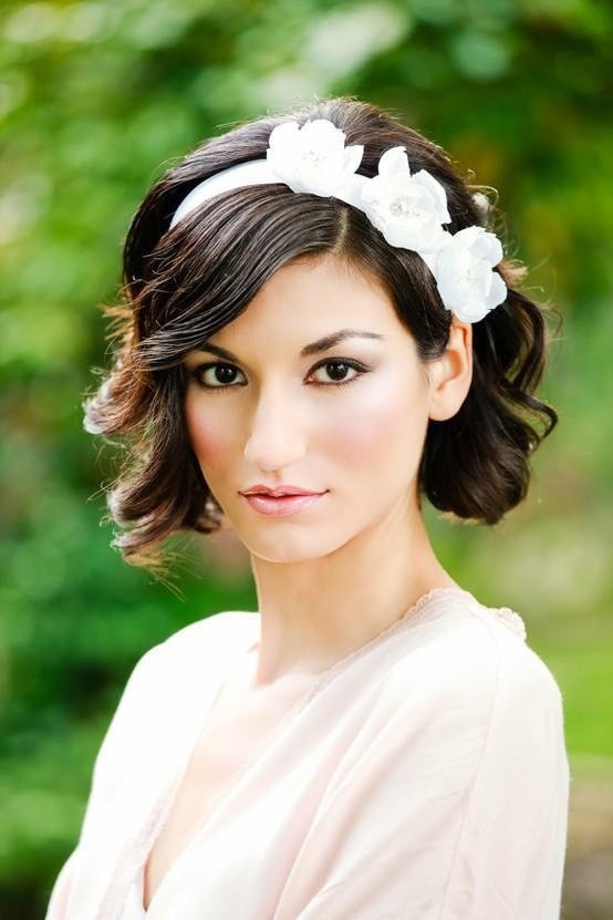 wedding hair short