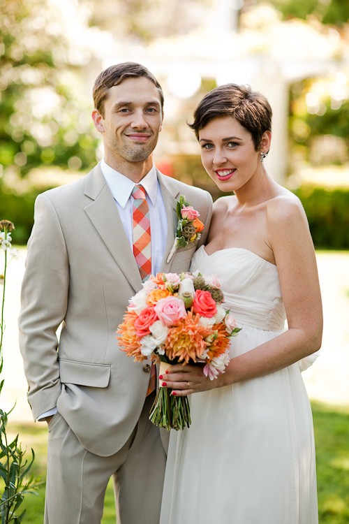 short wedding hair