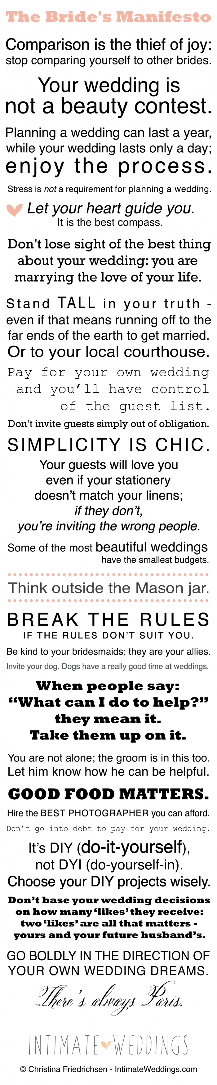 Manifesto for pinterest